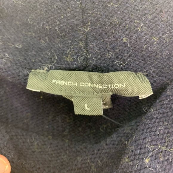 French Connection Patchwork Roll Neck Sweater - Picture 3 of 13